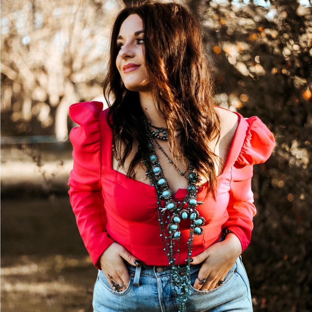 PINK LONG SLEEVE TOP